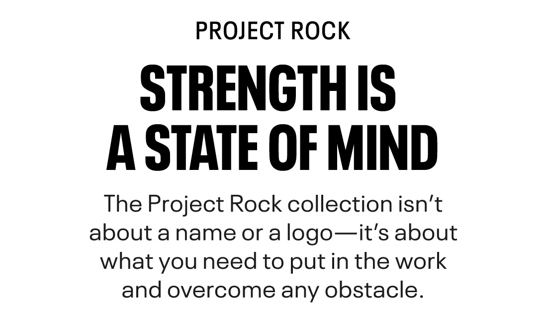 project rock drop