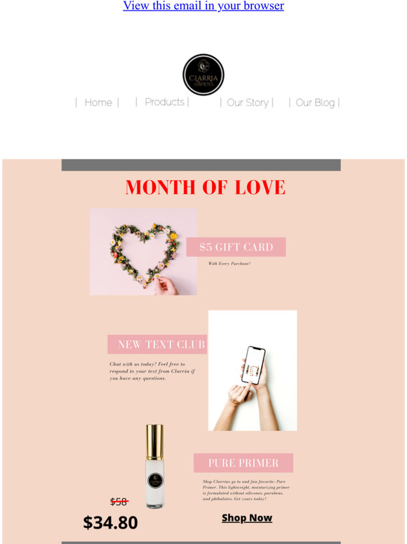 Month Of L O V E ❤ Sale! FREE $5 Gift Card and more!