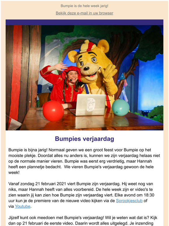 🐻 Bumpie's verjaardag en de Sprookjesclub 💫
