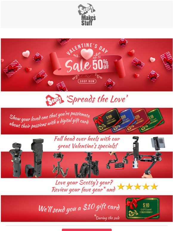 Scotty Makes Stuff 📷 Valentine's Sale Now On