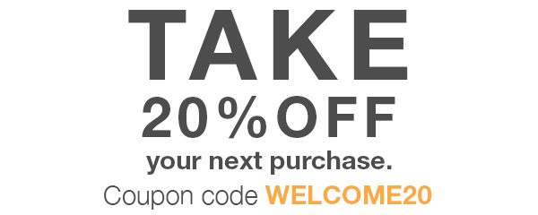 Coupon Code WELCOME20