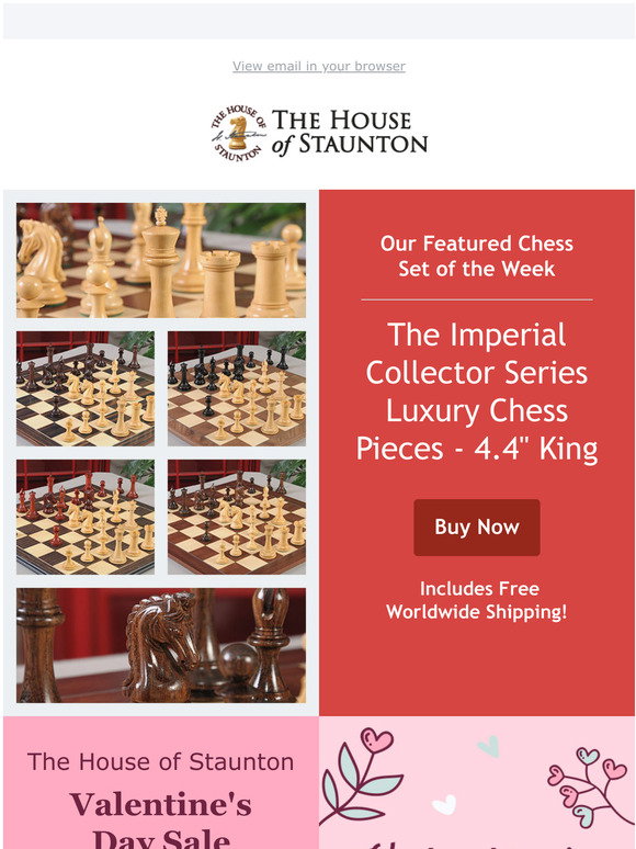 House of Staunton: Our Featured Chess Set of the Week - The Imperial ...