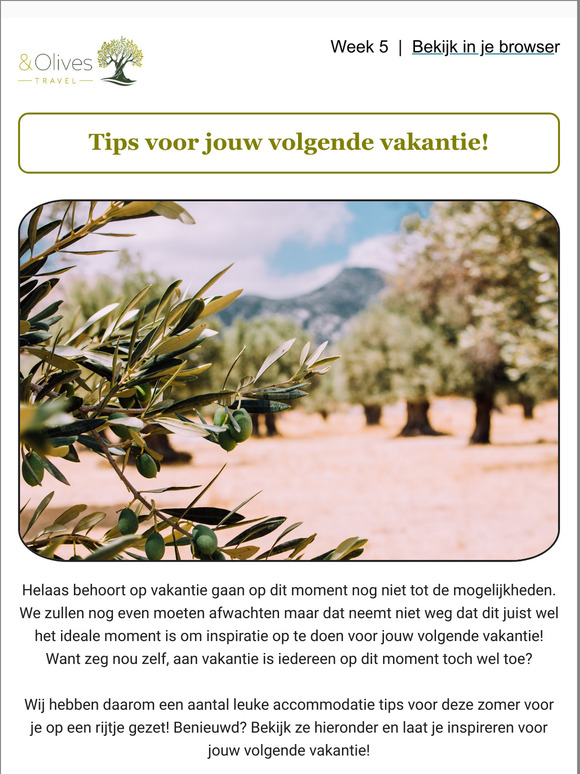 Onze tips voor dit jaar!