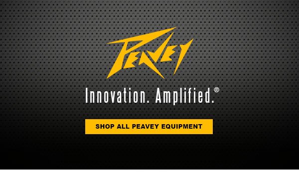 Peavey. Innovation. Amplified. Shop all Peavey Equipment.