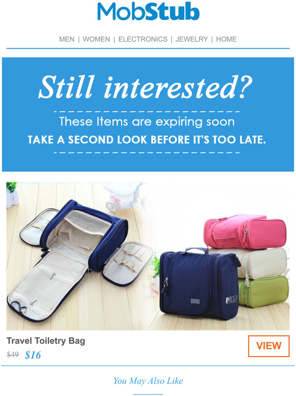 mobstub travel bag