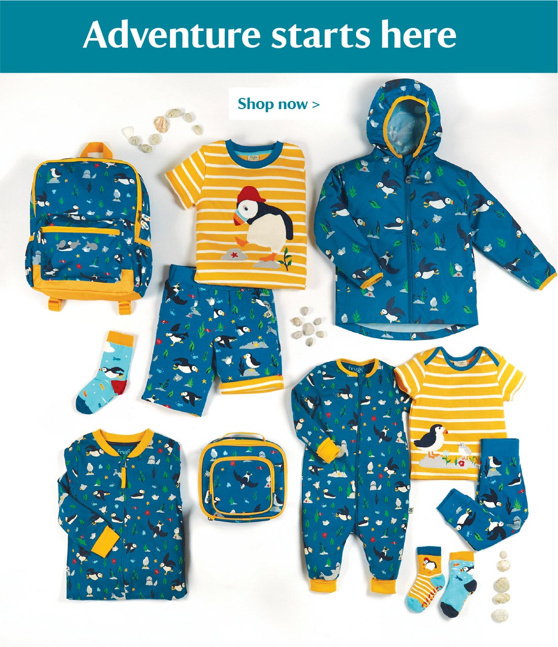 Click to shop the new Frugi X National Trust collection