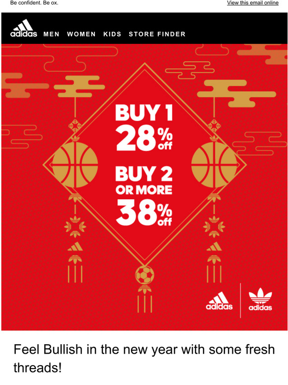 adidas new year sale