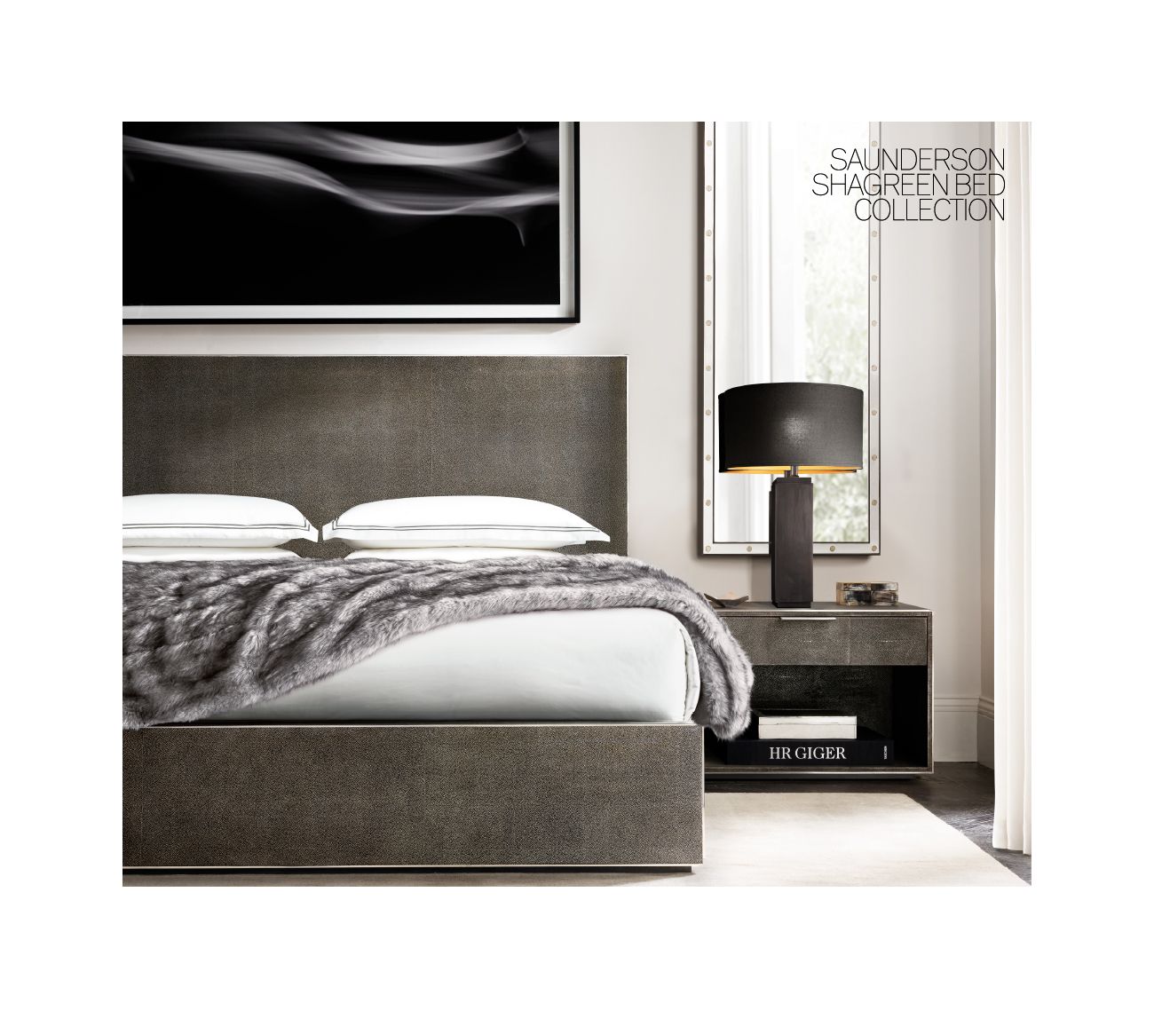 Saunderson deals shagreen nightstand