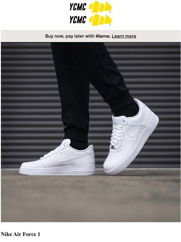 nike air force 1 buy now pay later