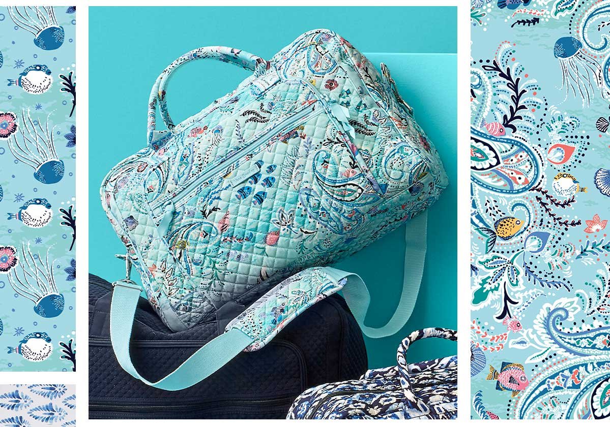 Vera Bradley Make a splash with this playful new pattern inspired by