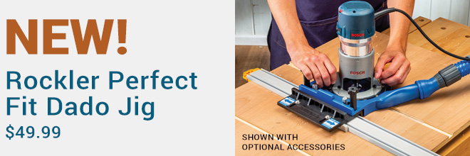 New! Rockler Perfect Fit Dado Jig