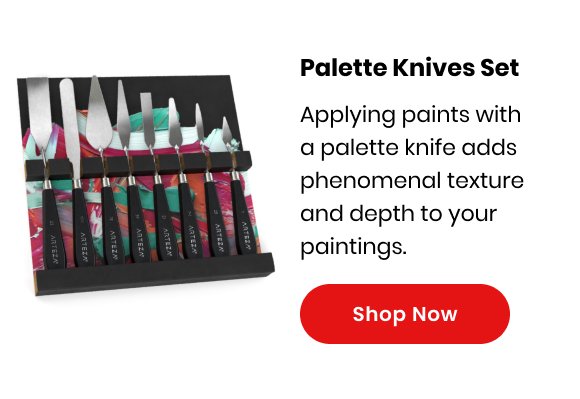 Arteza Palette Knives - Set of 8