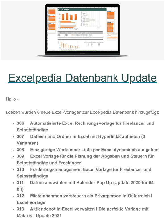 +300 Vorgefertigte Excel Vorlagen 💥