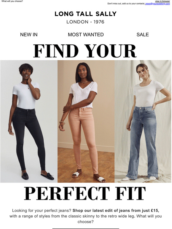 long tall sally wide leg jeans