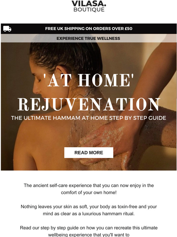 Experience True Wellness 'At Home'... 🛀