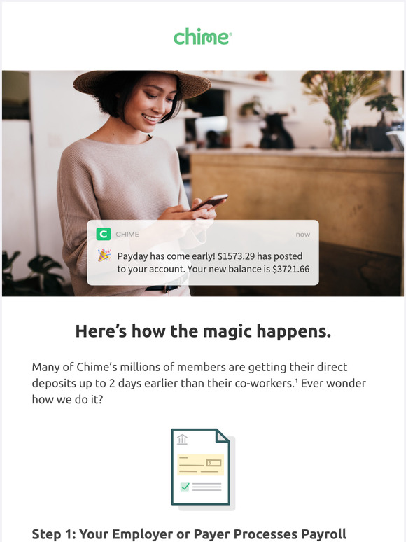 Do You Get Paid 2 Days Early With Chime