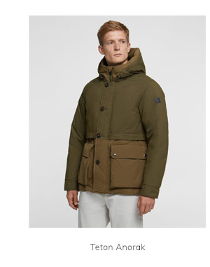 woolrich teton anorak