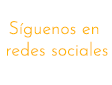 Síguenos en redes