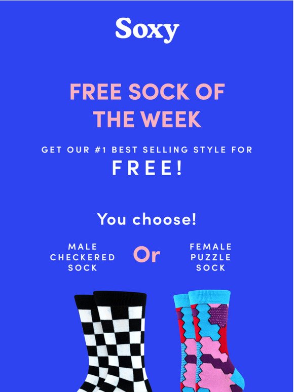 🧦 FREE Pair Monday is Back!
