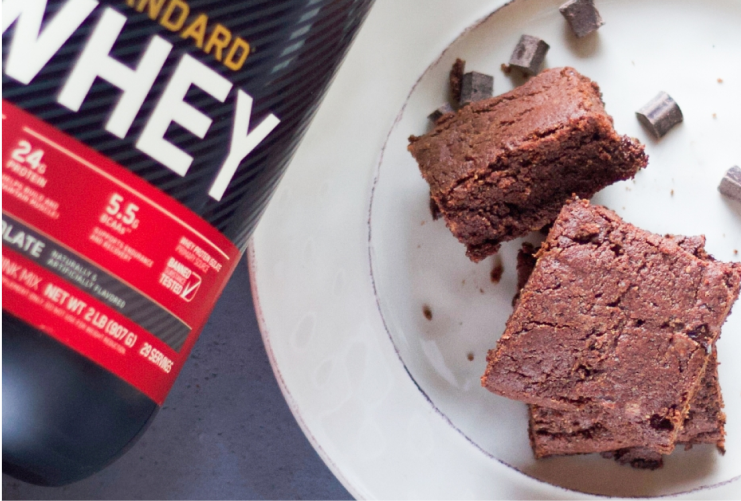 Chocolate Protein Brownies