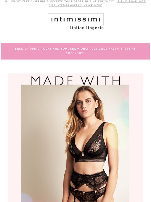 Intimissimi De Free Shipping For Valentine S Day Milled