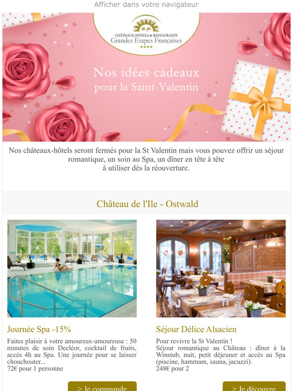 Nos idées-cadeaux pour la St Valentin