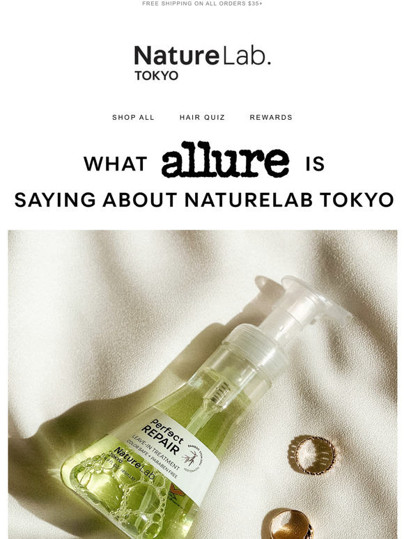 Naturelab Tokyo Allure S Favorite Repair Leave In Treatment Milled