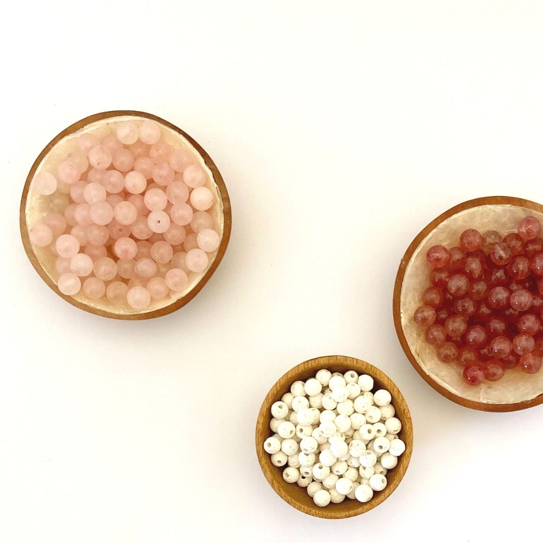 Strawberry Quartz Beads