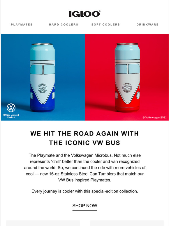 Igloo Coolers Our VW Bus collection now has more vehicles of cool