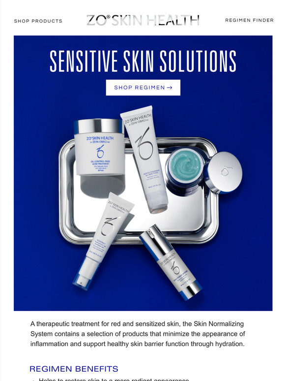skin normalizing system