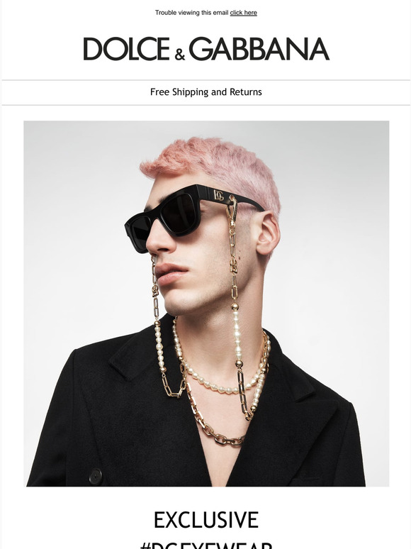 Dolce & Gabbana Exclusive DGEyewear Milled