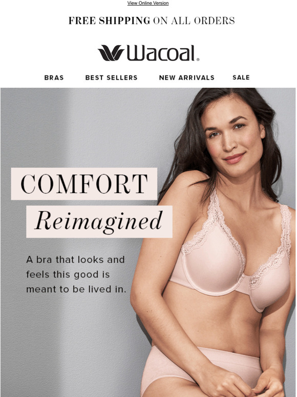 Wacoal The Most Comfortable Bra for Right Now Milled