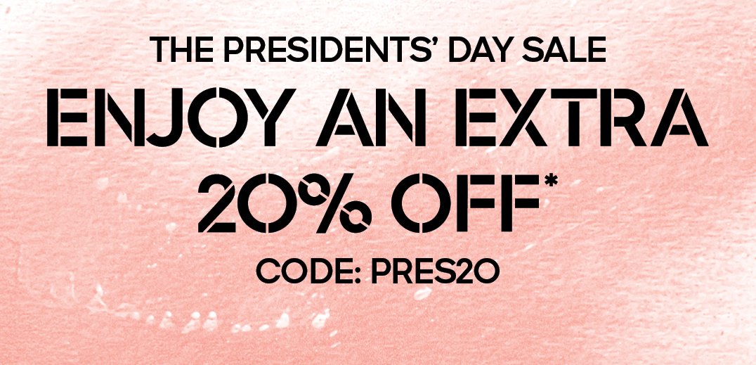 Enjoy An Extra 20% Off Sale Styles 