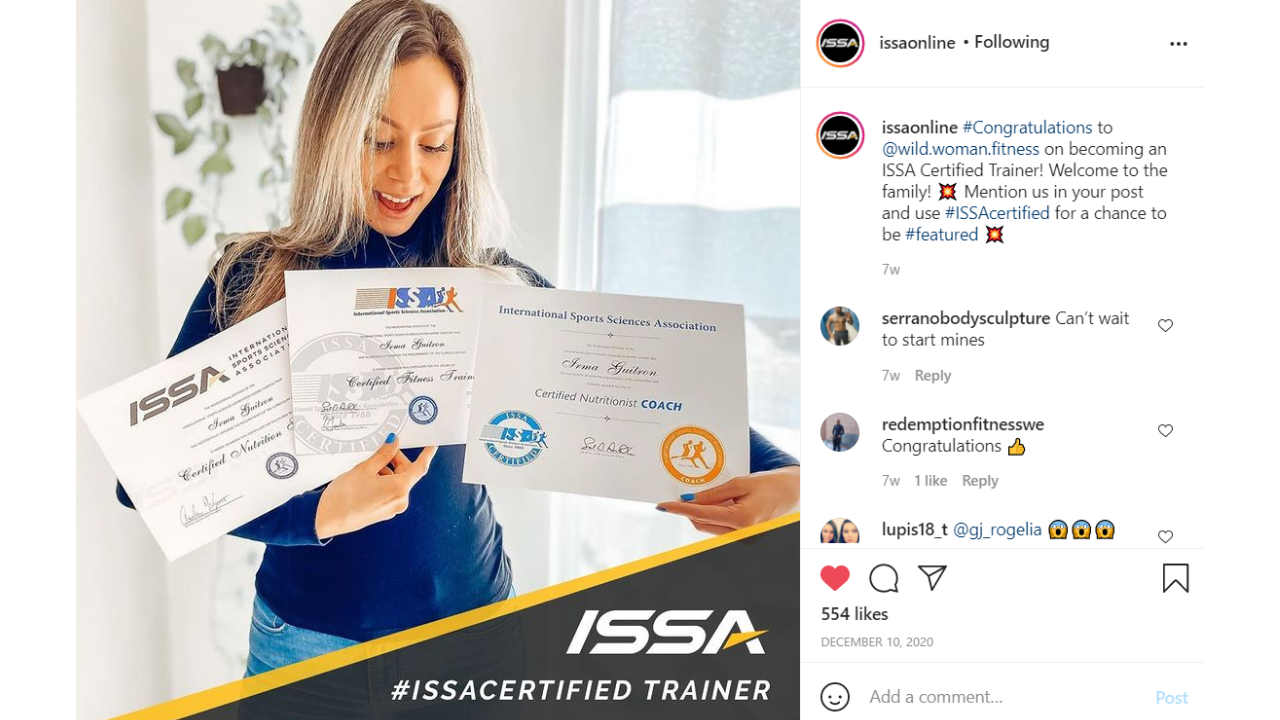 International Sports Sciences Association: A preview of your future as a Certified Personal Trainer | Milled