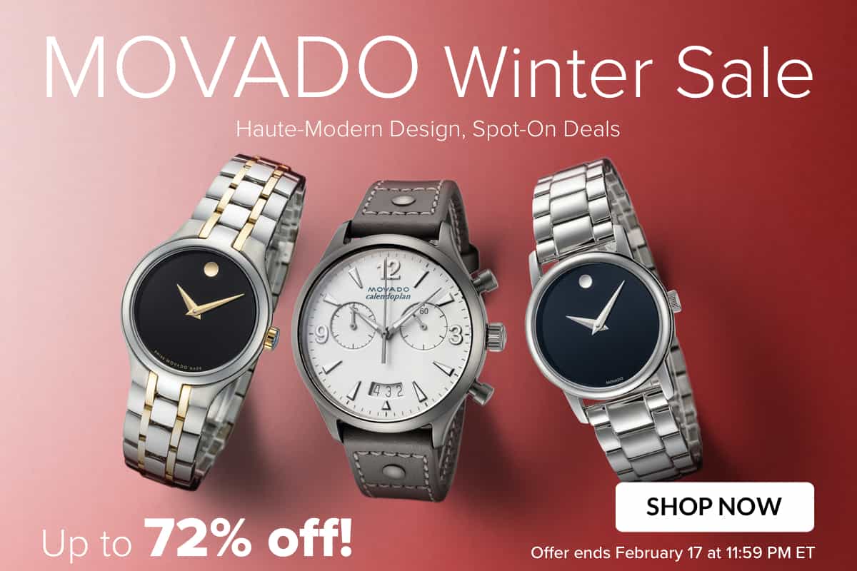 Ashford watches outlet movado