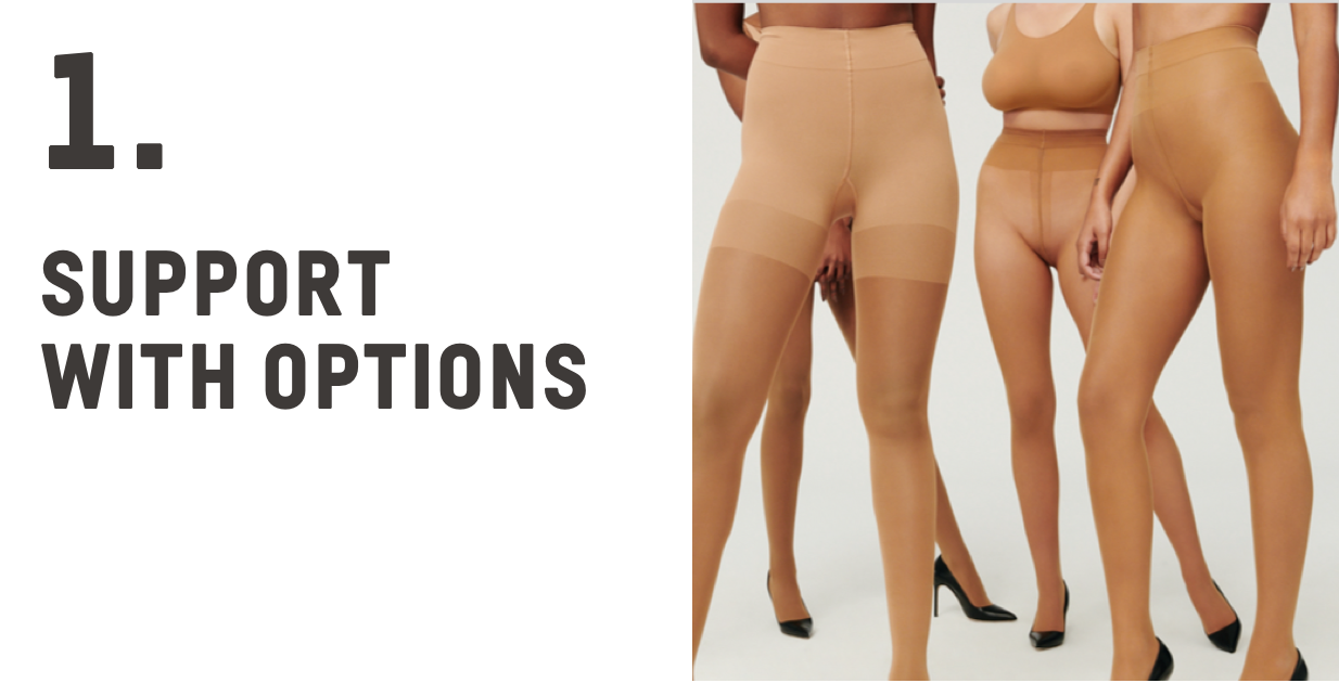 SKIMS - The future of Hosiery is here. Silky smooth and super soft to the  touch, you haven't worn tights like these before! Launching in 4 styles, 4  colors and sizes XXS 