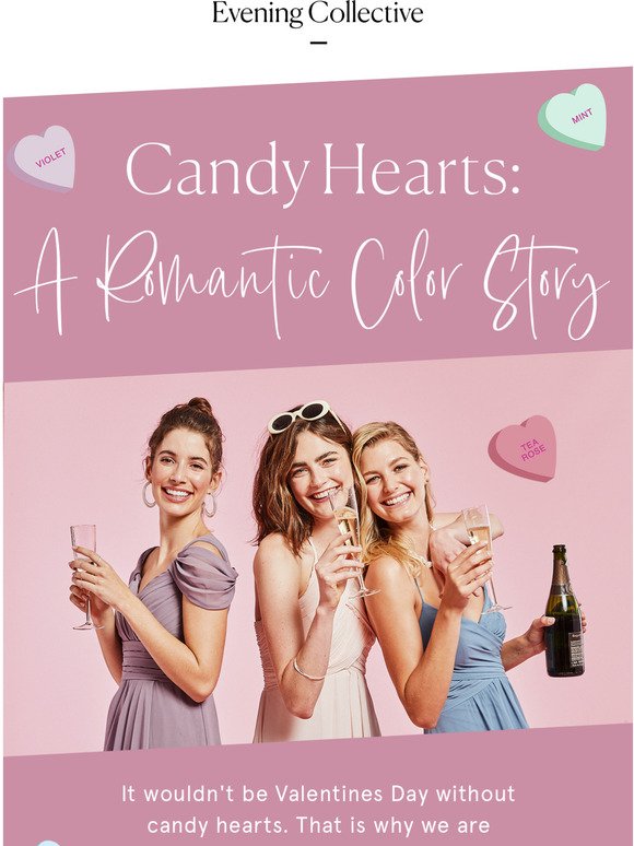 Candy Hearts: A Romantic Color Story