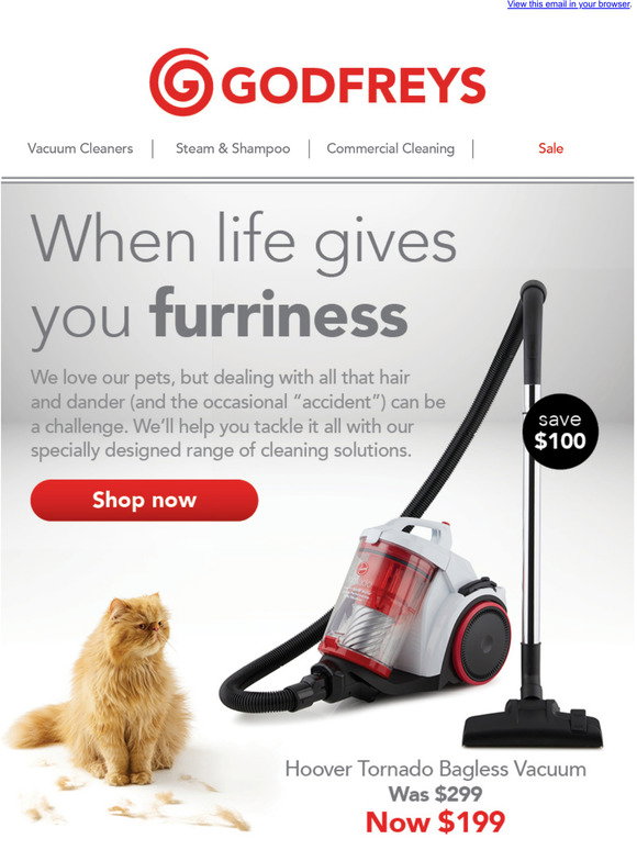 Hoover Ultra Power Stick Vacuum Only 