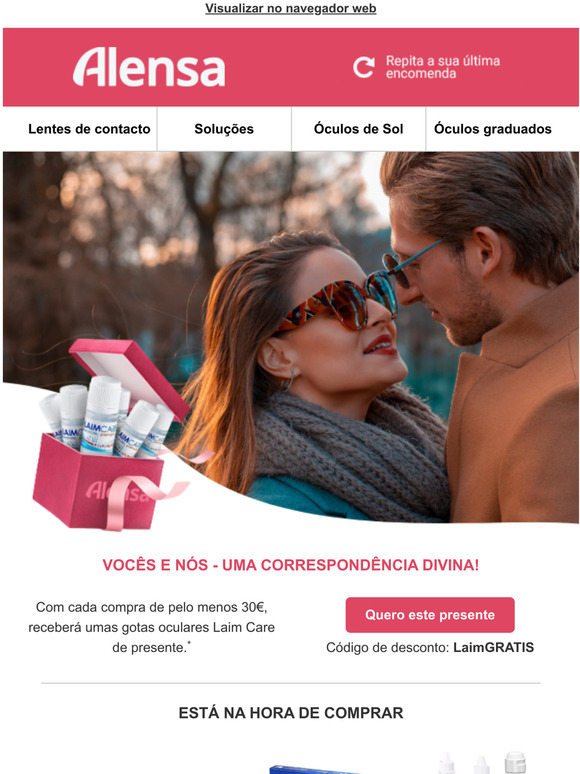 Graças a nós, o amor não precisa de ser cego