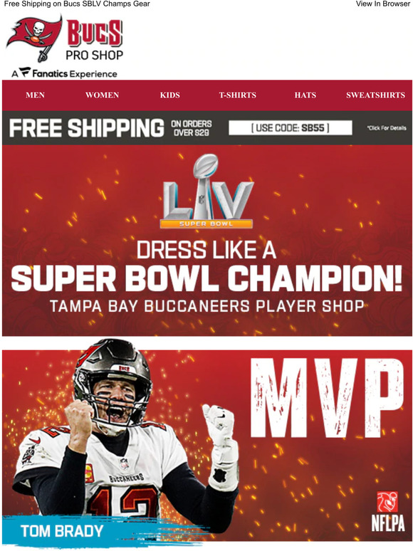 tampa bay buccaneers online store