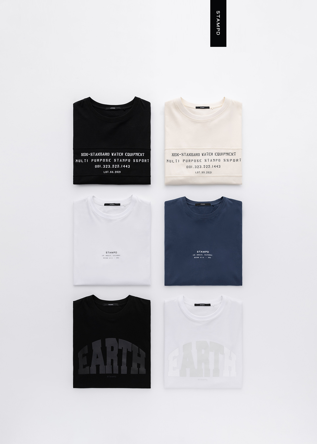 STAMPD SS23 CAMO LEOPARD RELAXED TEE / CAMO LEOPARD -NUBIAN