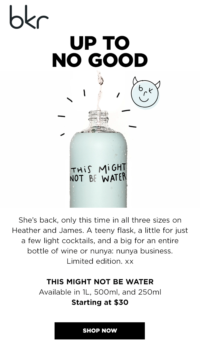 BKR - Heather 500 ml Water Bottle