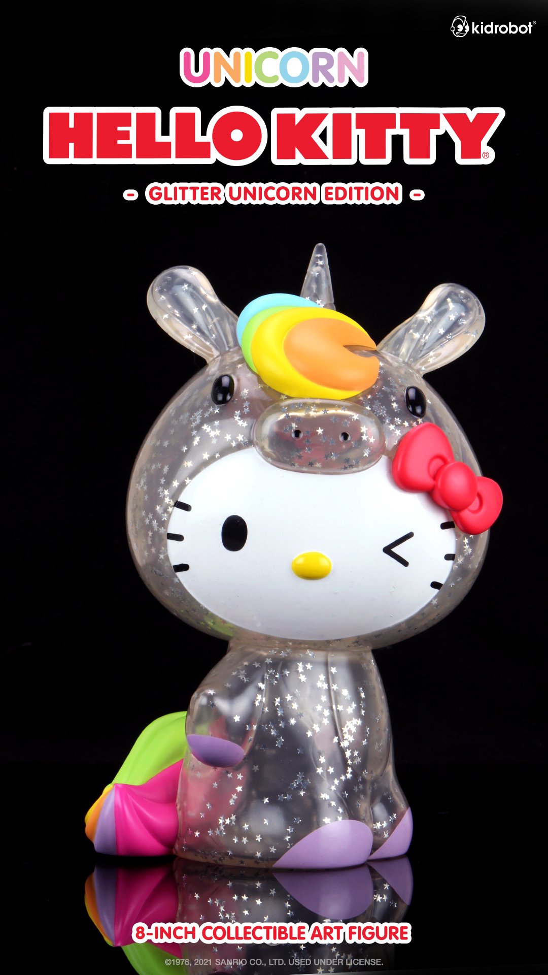 Hello Kitty® and Friends Unicorn 3 Plush Charms - Kidrobot