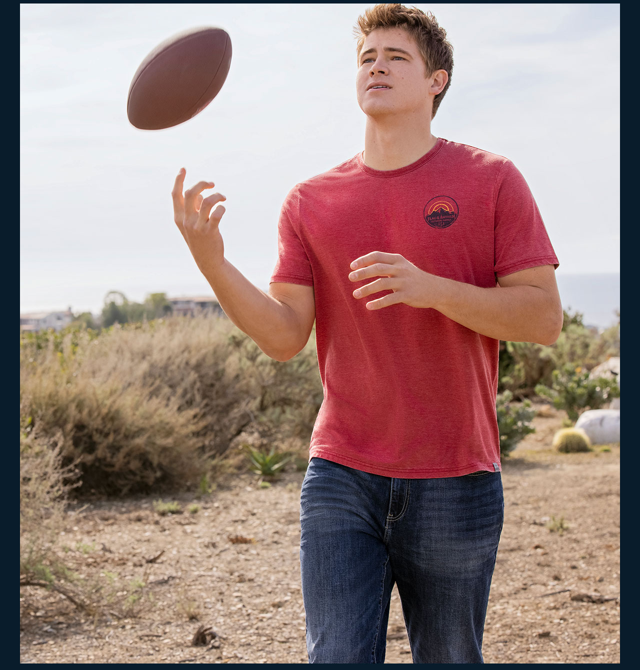 FLAG & ANTHEM TAPS QUARTERBACK JUSTIN HERBERT AS NEWEST BRAND AMBASSADOR -  MR Magazine