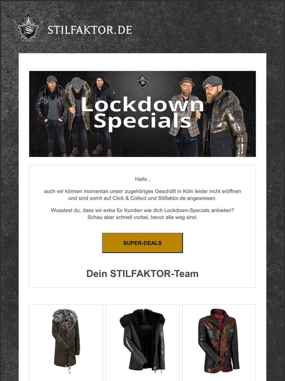 Lockdown Special | Stilfaktor