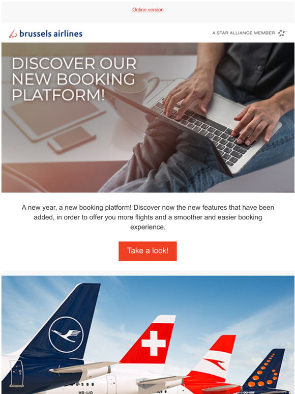 Discover our new booking platform!