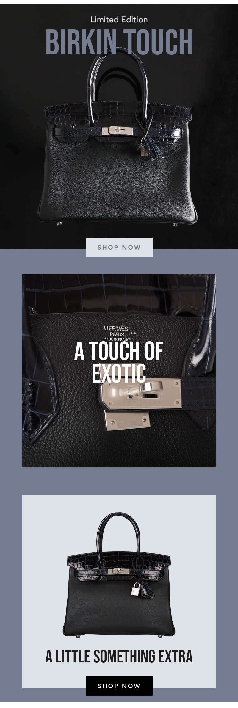 Hermès Limited Edition Birkin Touch