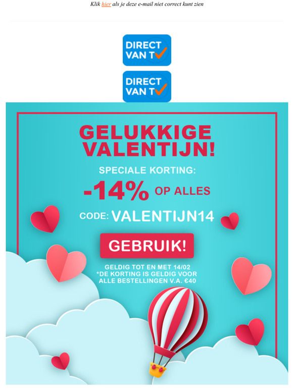 -14% korting op ALLES 💖