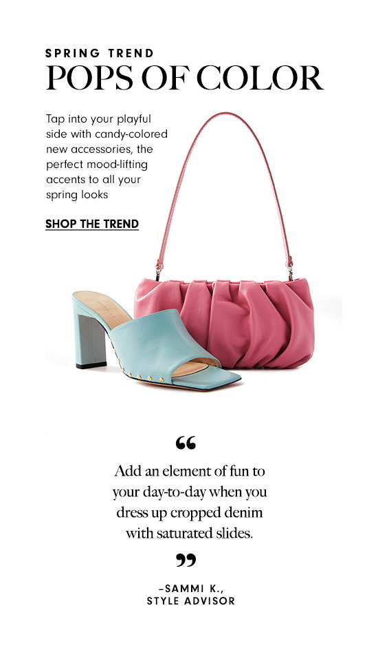 Shop Pops of Color