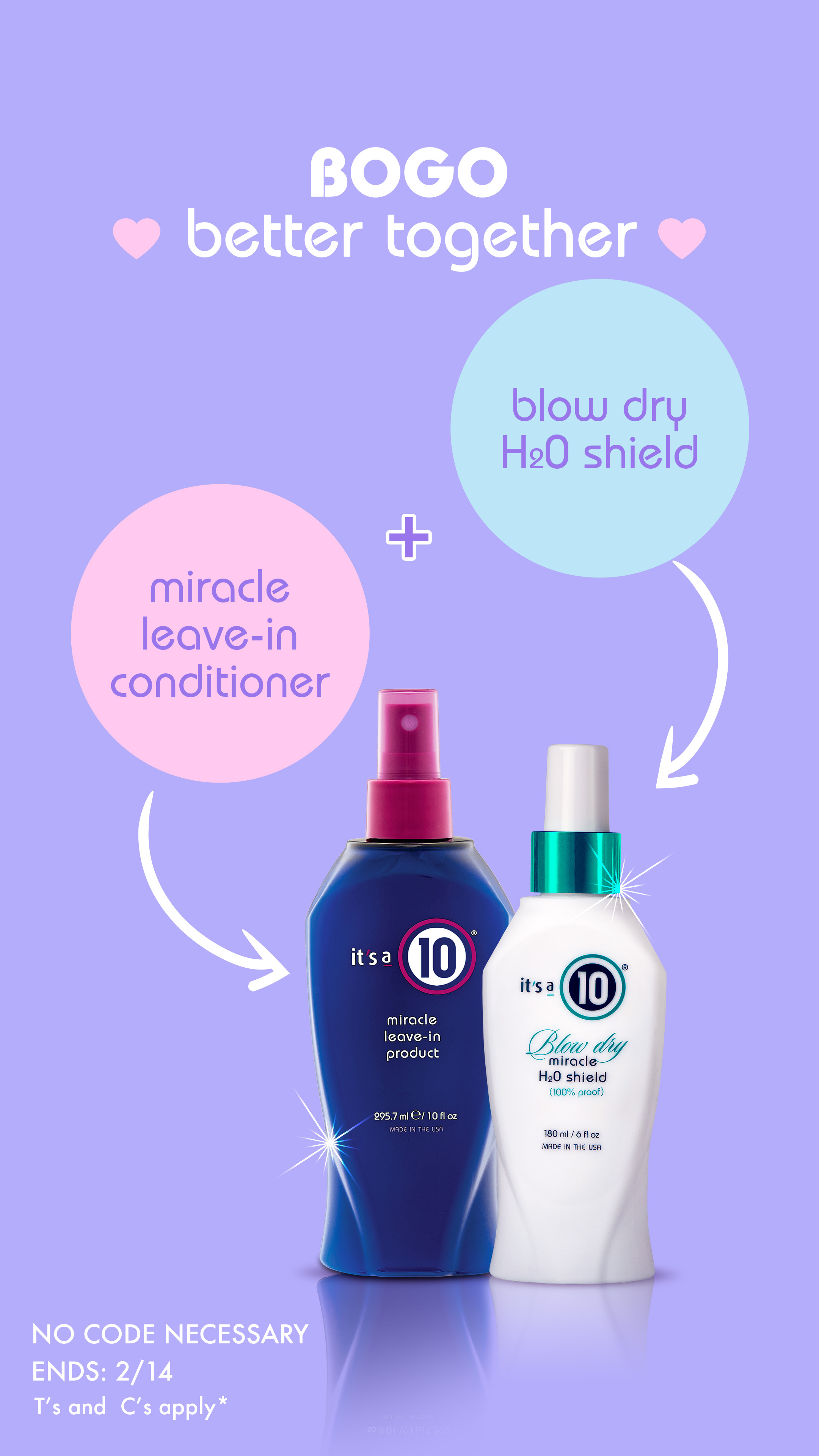 It's A 10 Blow Dry H2O Shield, Miracle - 180 ml